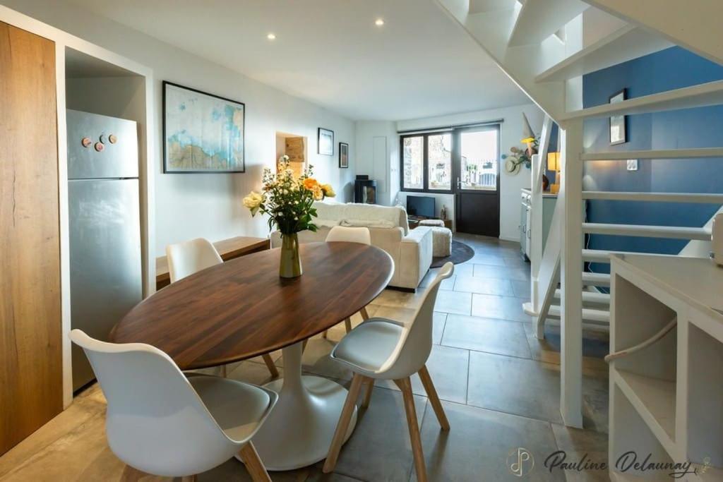 Ty Ar Mor Maison De La Mer, A 40 M De La Plage Saint-Michel-en-Greve Exterior photo