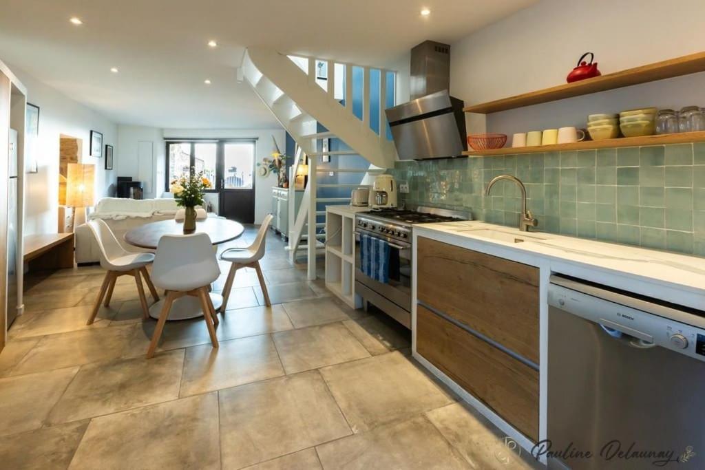 Ty Ar Mor Maison De La Mer, A 40 M De La Plage Saint-Michel-en-Greve Exterior photo
