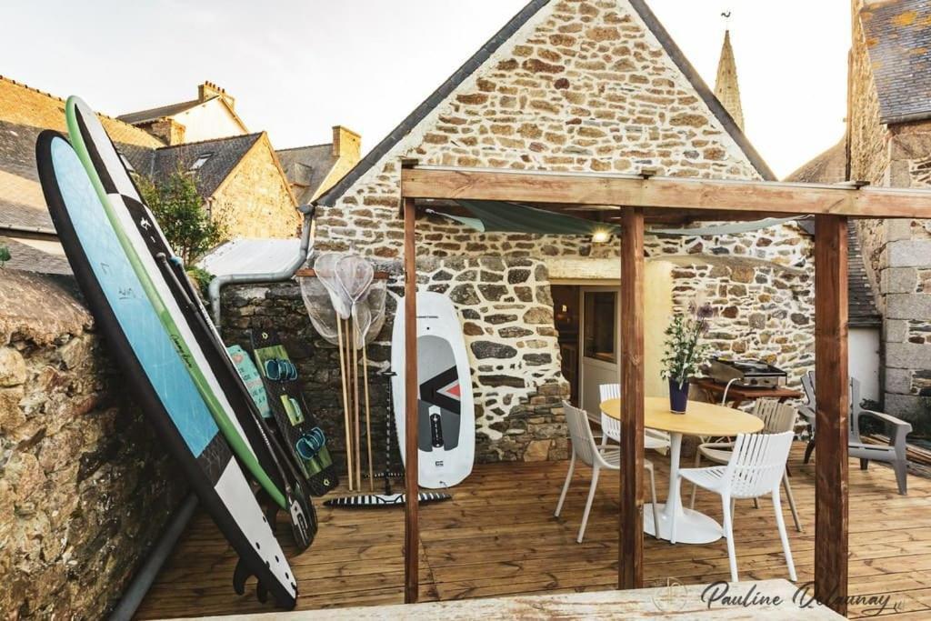 Ty Ar Mor Maison De La Mer, A 40 M De La Plage Saint-Michel-en-Greve Exterior photo